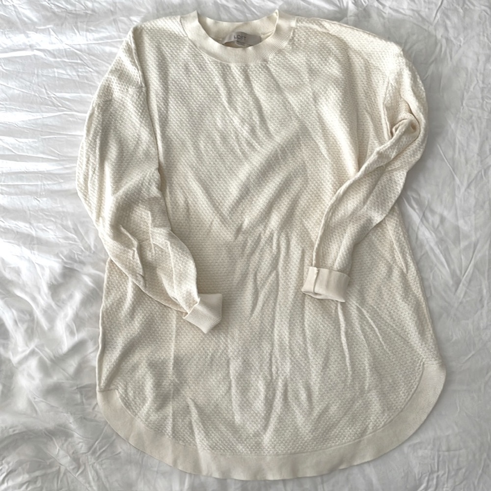 Loft lightweight tunic sweater